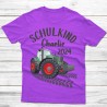 Schulkindshirt - Traktor Grün