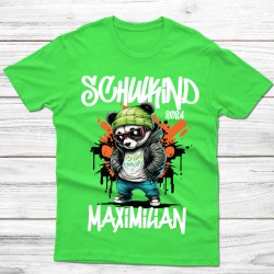 Schulkindshirt - Cool Panda