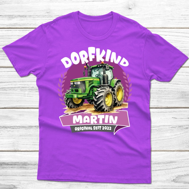 Dorfkindshirt personalisiert