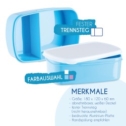 Rehkitz Aquarell - Brotdose mit Namen