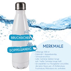 Thermosflasche RAZORBACKS EST. 2013