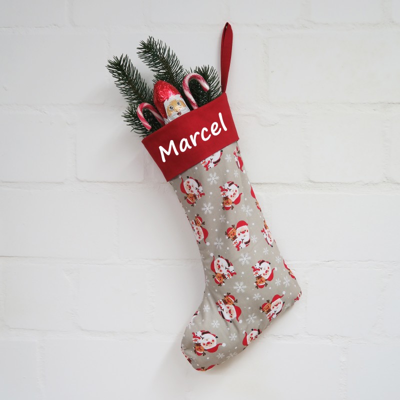 Nikolausstiefel -  kuschelige Weihnachtsfreunde