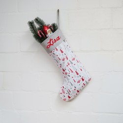 Nikolausstiefel -  rote...