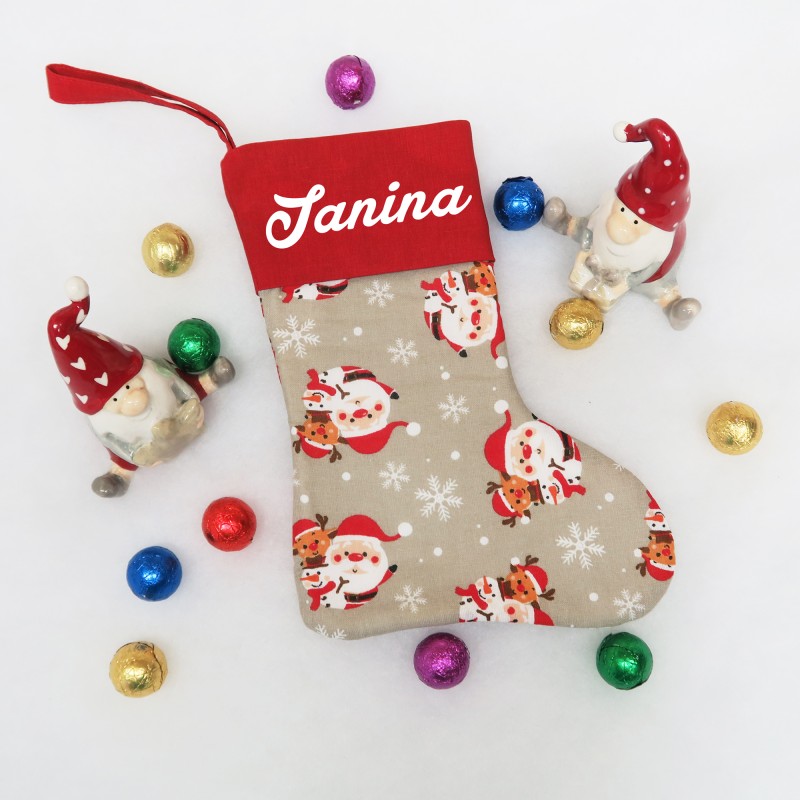 Mini - Nikolausstiefel - kuschelige Weihnachtsfreunde