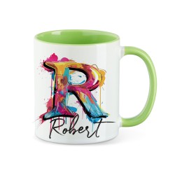 Tasse - Splash Initalie