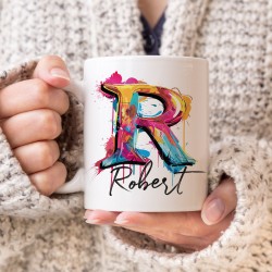 Tasse - Splash Initalie