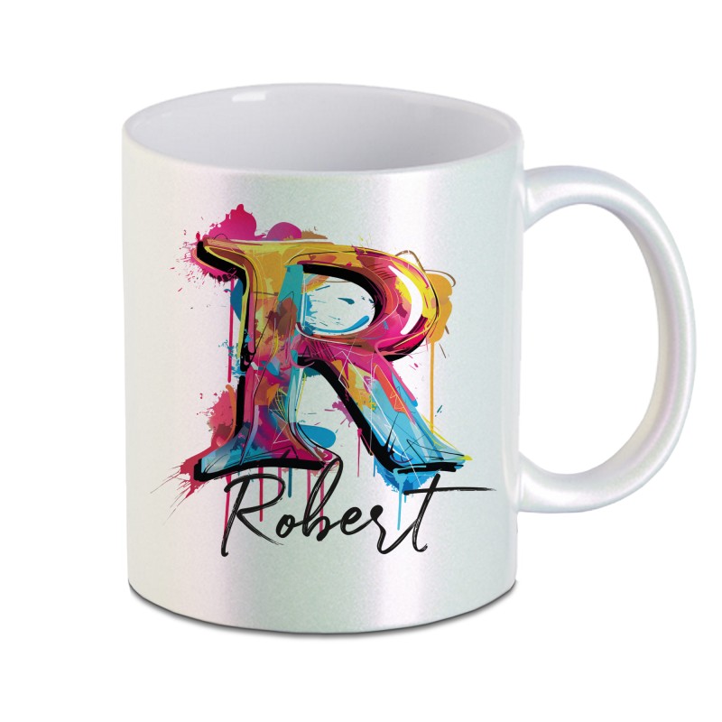 Tasse - Splash Initalie