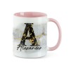 Tasse - Black and Gold Initalie
