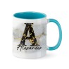 Tasse - Black and Gold Initalie
