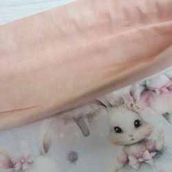 Turnbeutel mit Namen - Hasenmädchen