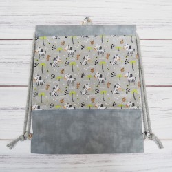 Mini Turnbeutel - Zebraliebe