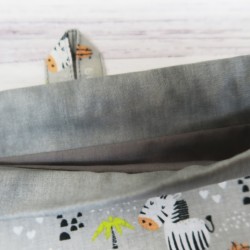 Mini Turnbeutel - Zebraliebe