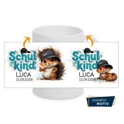 Tasse - Schulkind Eichhörnchen
