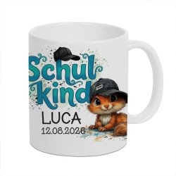Tasse - Schulkind Eichhörnchen