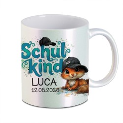 Tasse - Schulkind Eichhörnchen