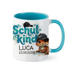 Tasse - Schulkind Eichhörnchen