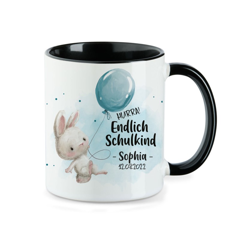 Tasse - Schulkind Hase Ballon