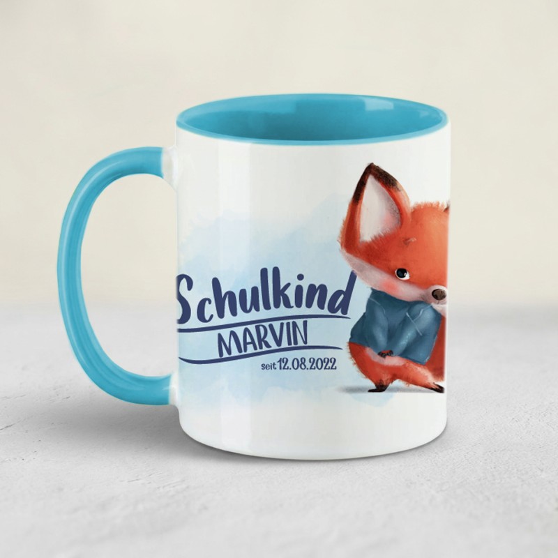 Tasse - Schlauer Fuchs - Schulkind