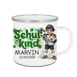 Tasse - Schulkind Fußballspieler