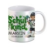 Tasse - Schulkind Fußballspieler