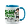 Tasse - Schulkind Fußballspieler