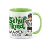 Tasse - Schulkind Fußballspieler