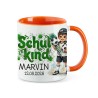 Tasse - Schulkind Fußballspieler