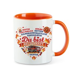Tasse - Feuerwehr Herz