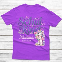 Schulkindshirt - Einhorn Schultüte