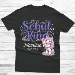 Schulkindshirt - Einhorn Schultüte
