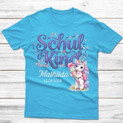 Schulkindshirt - Einhorn Schultüte
