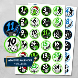 Adventskalenderzahlen...