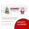 Adventskalender - Gnome / Weihnachtsmann