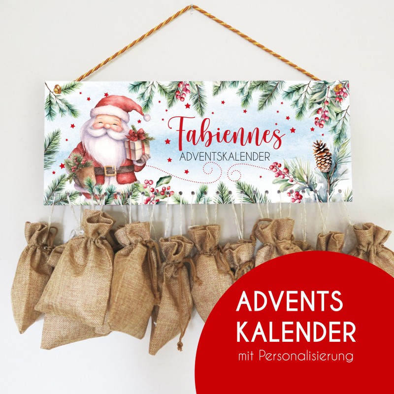 Adventskalender - Cuddly Santa